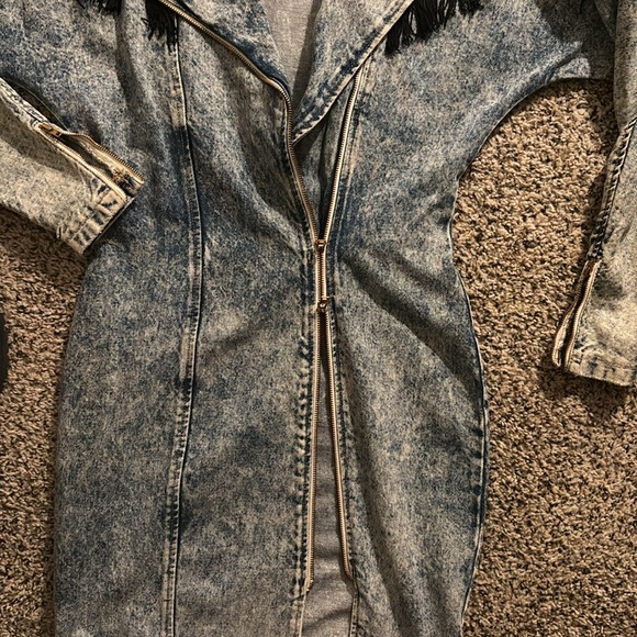 Vintage Paris Blues Cowgirl dress - Picture 4 of 9